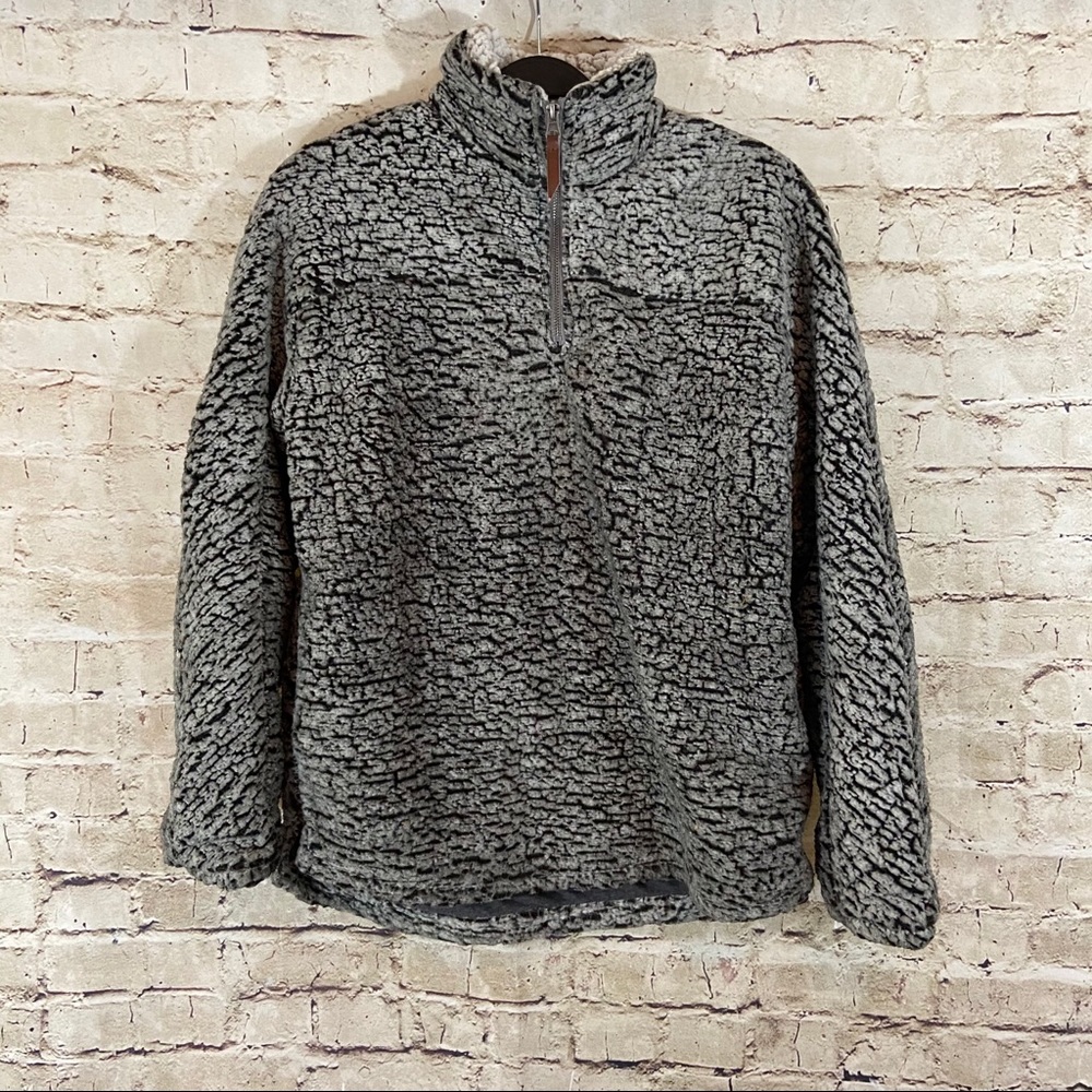 Thread & Supply 1/4 Zip Wubby Fleece Pullover M - Picture 6 of 12